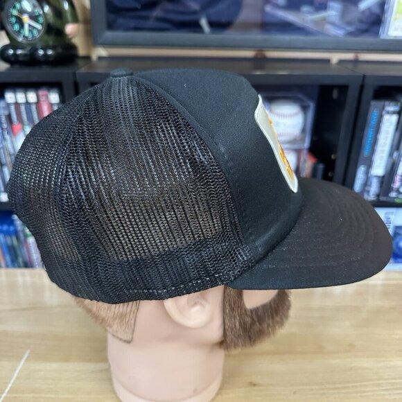 Vintage Radio City Music Hall Hat New York City Snapback Yupoong Black - Picture 3 of 6